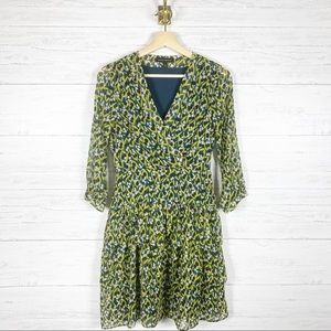 Banana Republic • Wrap Front Floral Dress